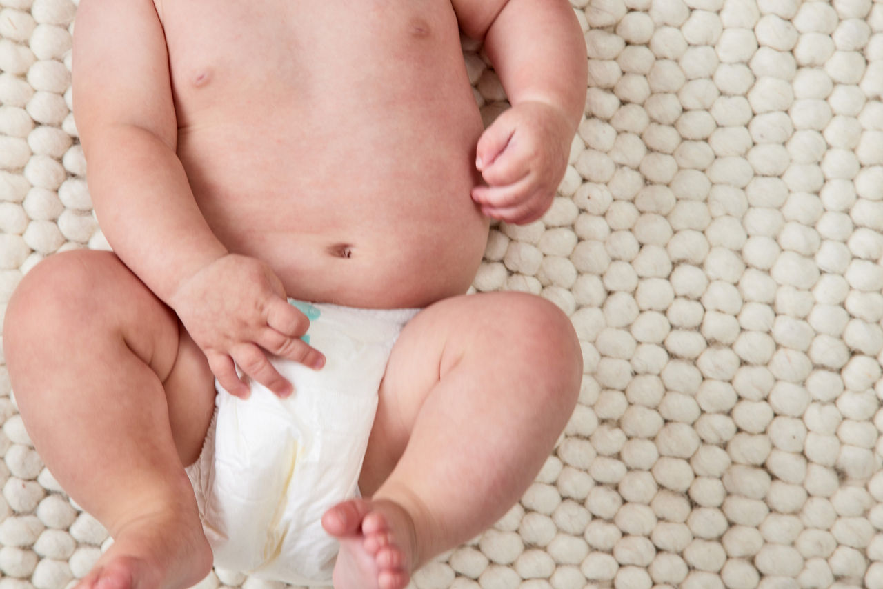 Baby eating