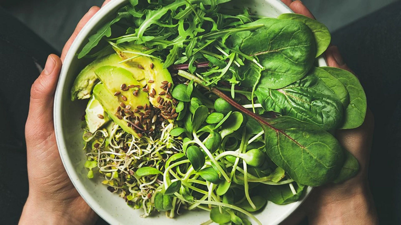 Bowl of greens