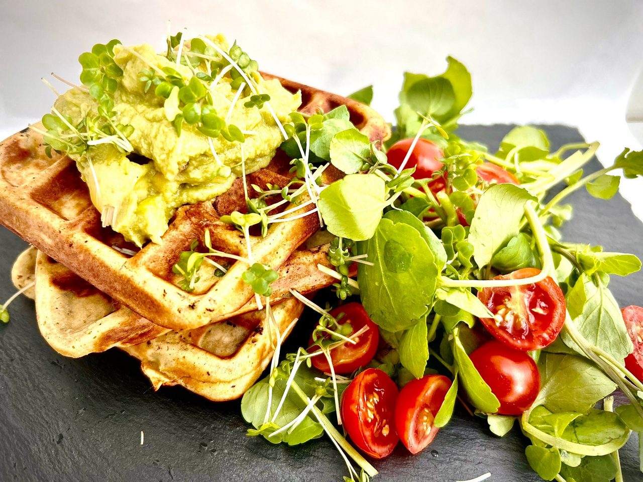 Beakfast waffles