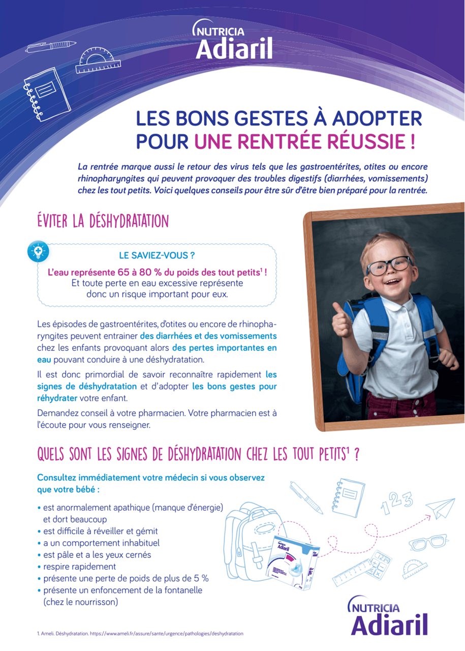 Les bons gestes pour une rentrée réussie