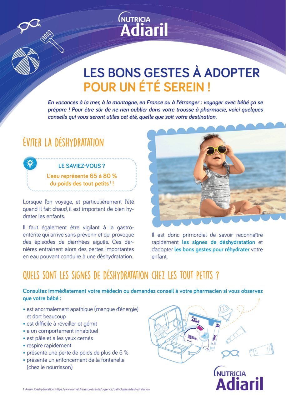 Les bons gestes pour un été serein