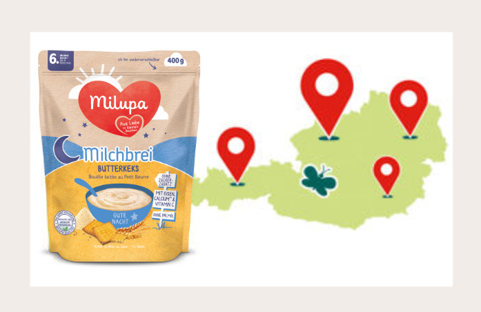 Milupa Store Finder