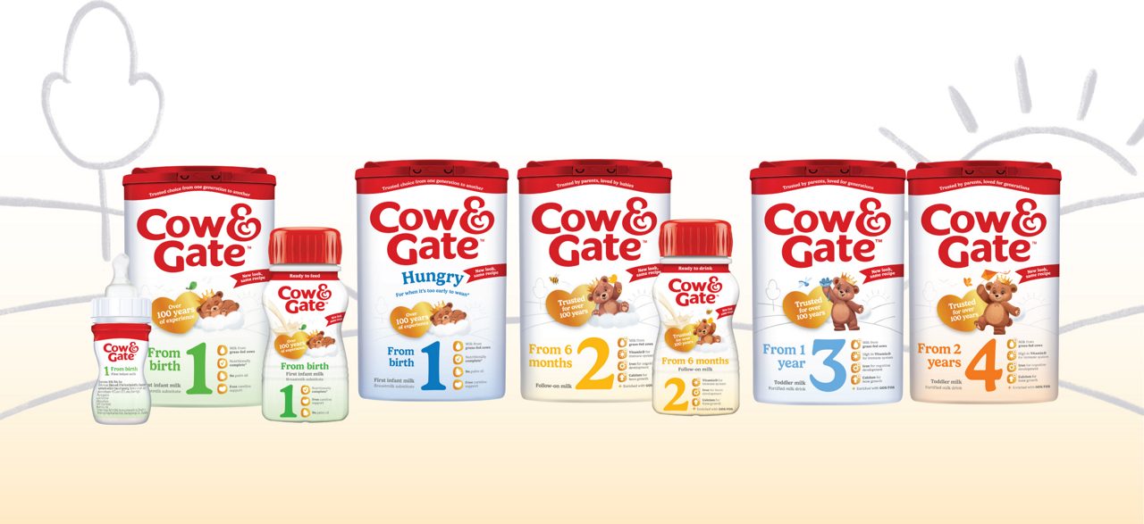 Cow & Gate IF and FOM range