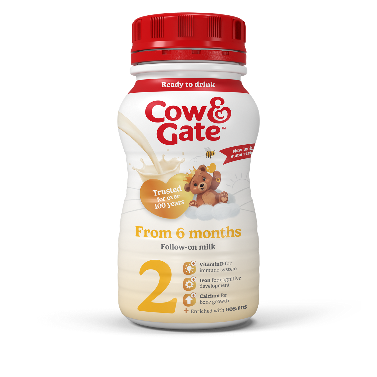 Cow & Gate Follow-on milk (Liquid) 200ml Bottle