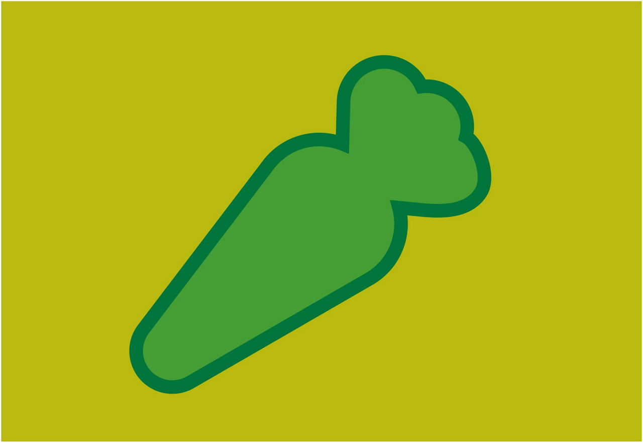 Green carrot