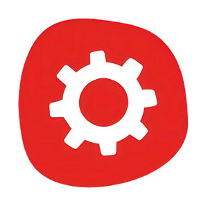 cartoon cog icon