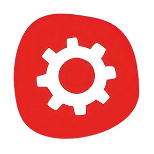 cartoon cog icon
