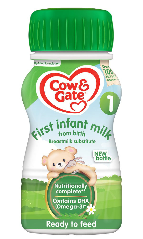 Cow & Gate First Infant milk (Liquid) 200ml Bottle