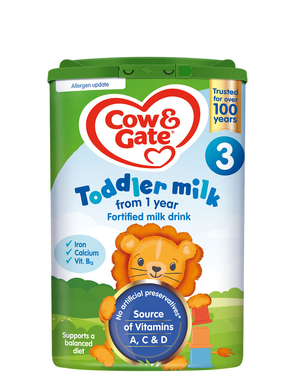 Cow & Gate Toddler Milk (1-2 years) (Powder) 800g EaZypack