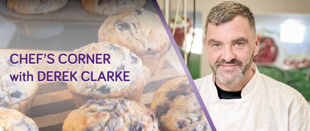 Chef's Corner with Derek Clarke banner