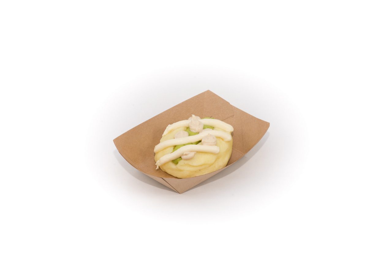 Nutilis Clear chicken salad and jacket potato recipe image