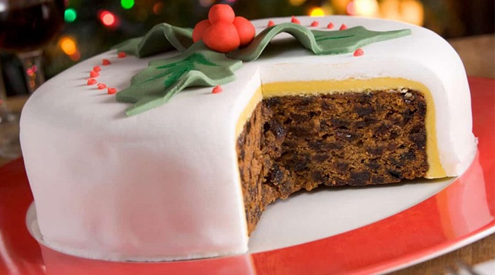 Χριστουγεννιάτικο Κέικ