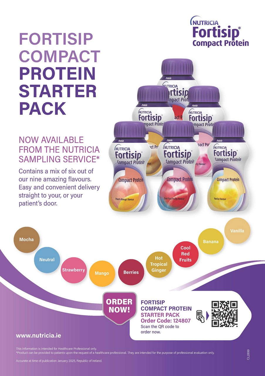 Fortisip Compact Protein starter pack poster