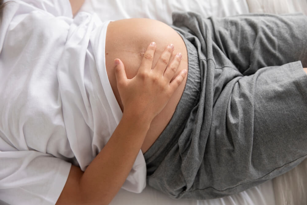 abdominal-hardening-fifth-month-pregnancy