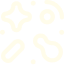 Abstract geometric shapes icon in cream