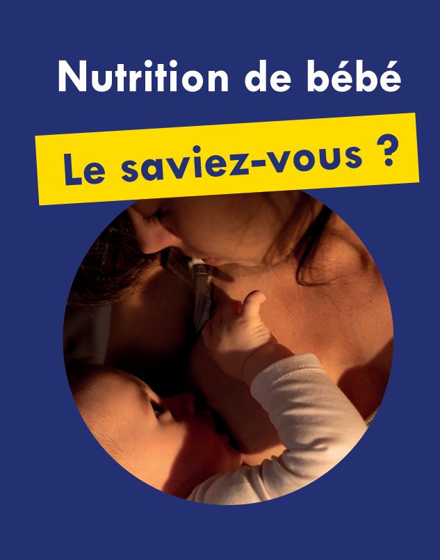 Dépliant Nutrition de bébé 