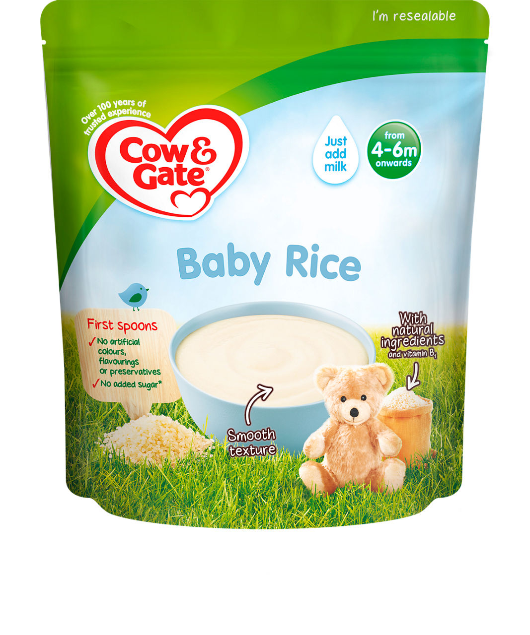 Cow and gate cheap cereal 4 months