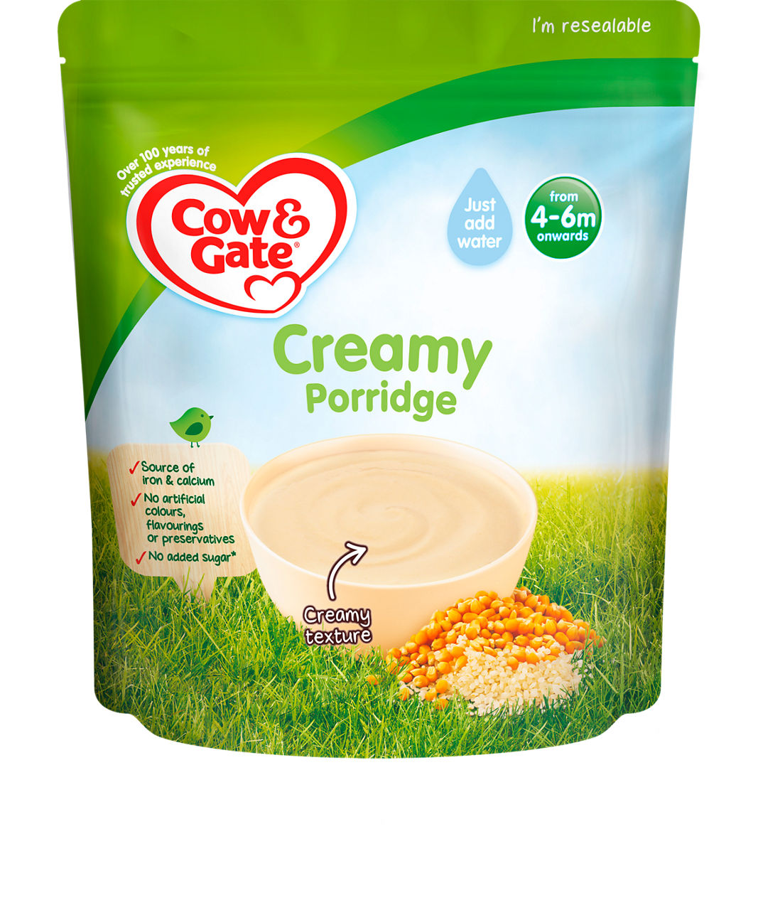 Cow & Gate Creamy Porridge 125g