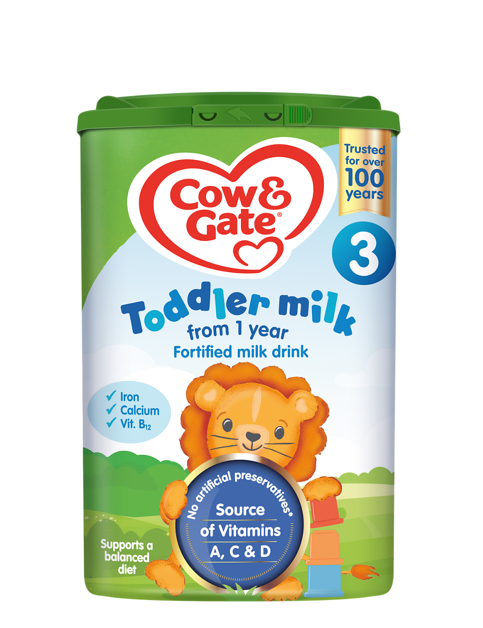 Cow & Gate Toddler Milk (1-2 years) (Powder) 800g EaZypack