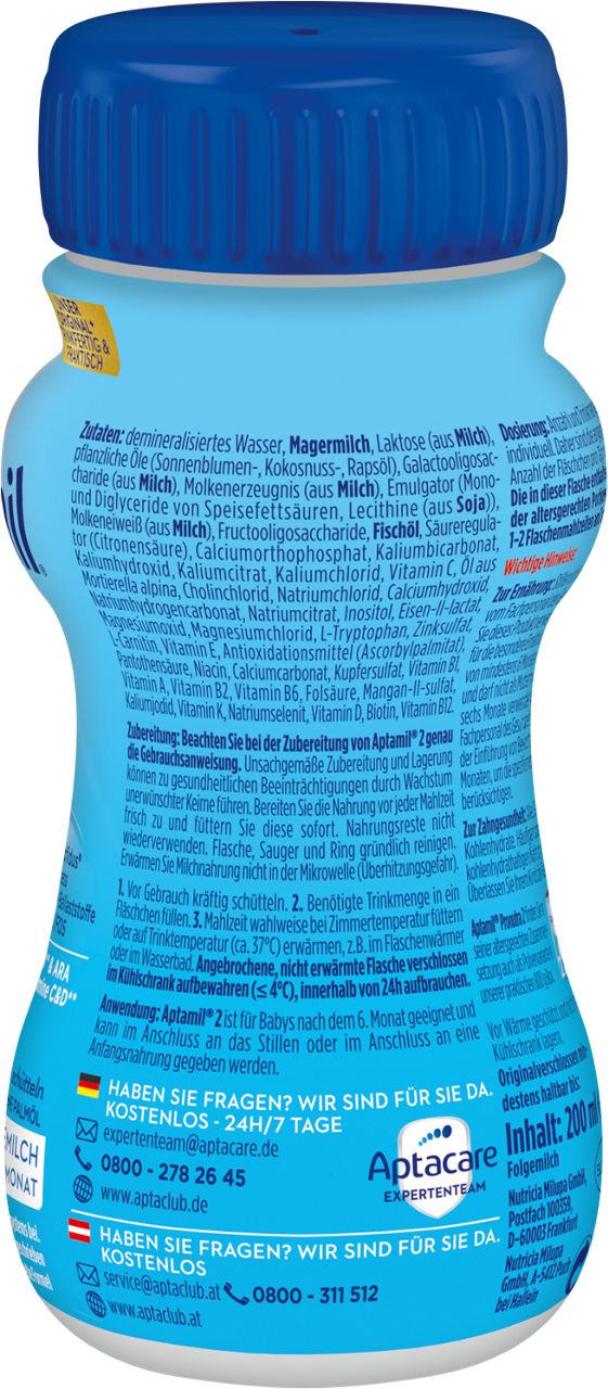 New AM Pronutra 2 200ml DA - Sideviews