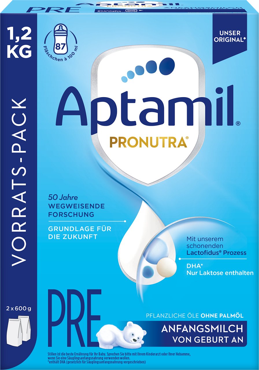 APTAMIL PRONUTRA PRE 1200g 1,2kg DA 1222