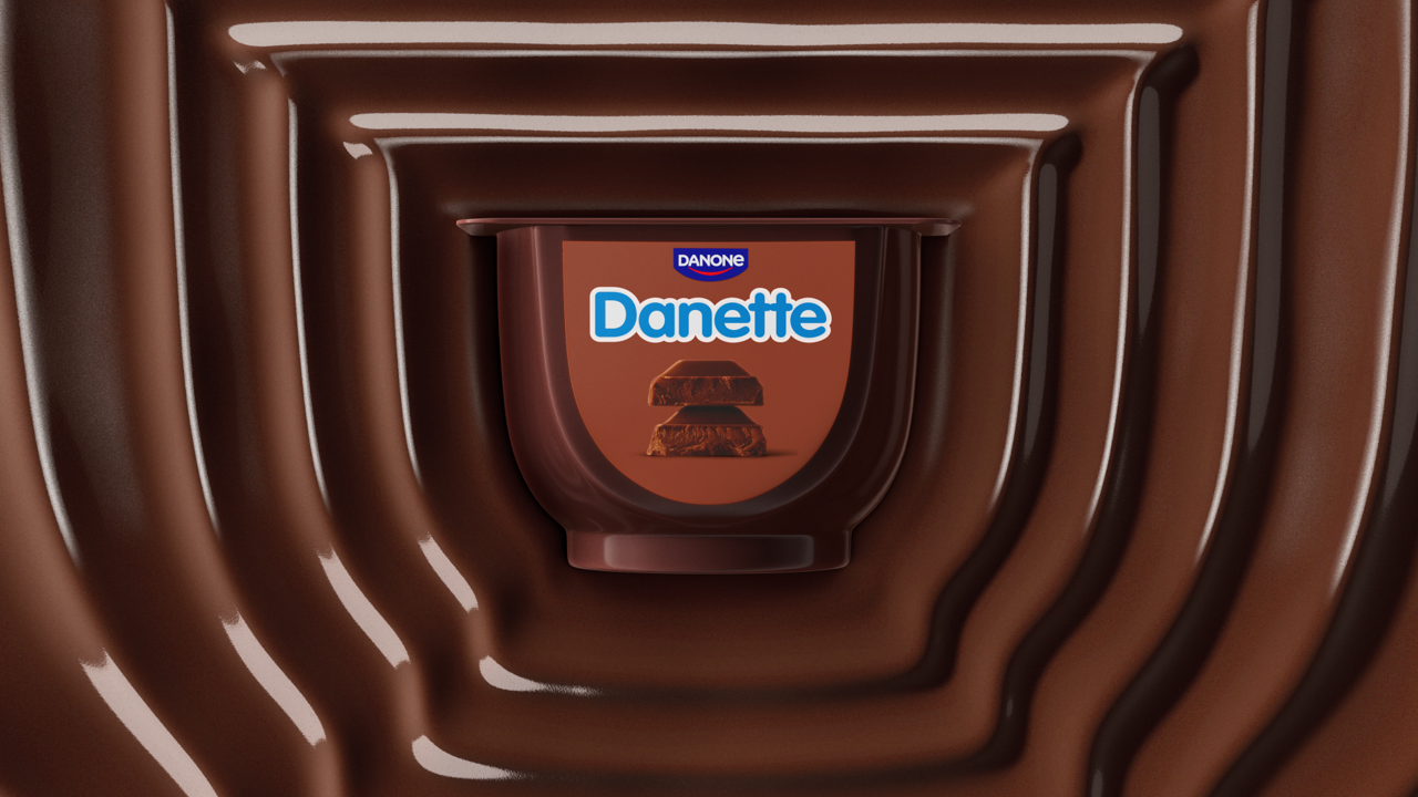 Danette ripple chocolate