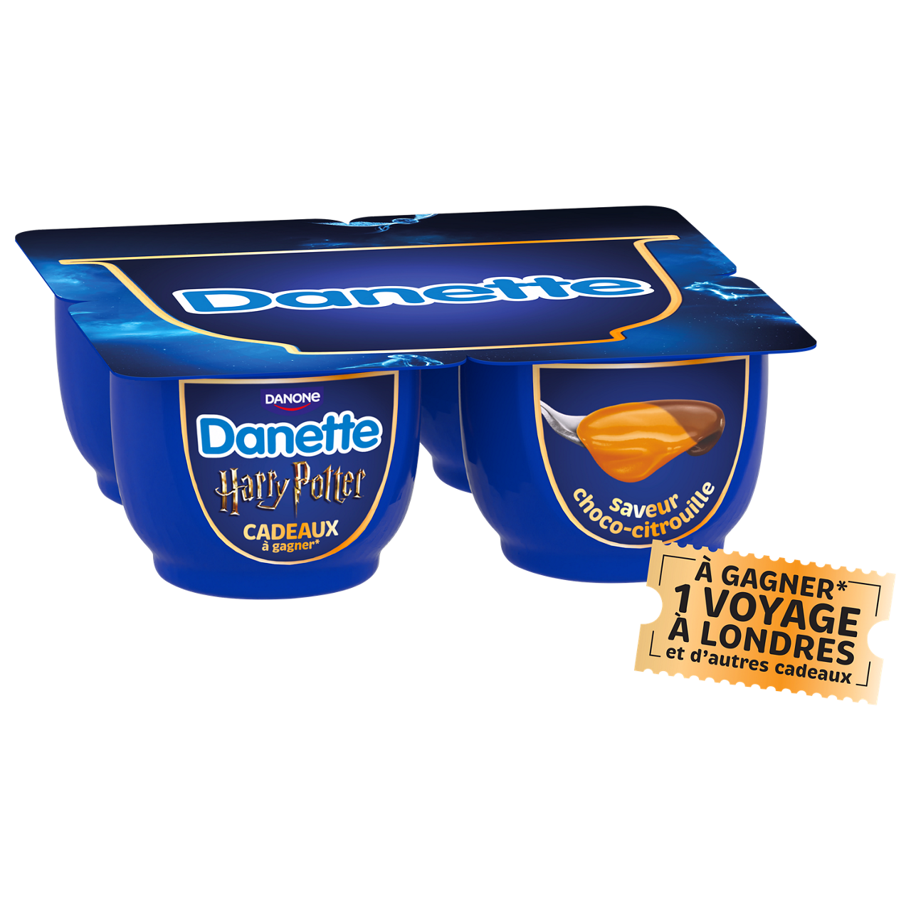 Danette chocolat citrouille