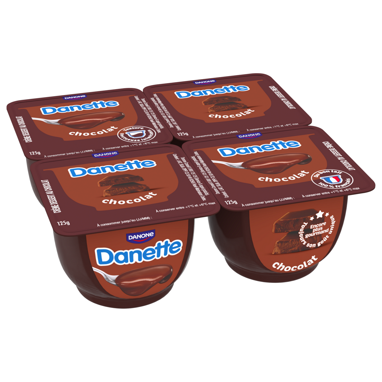 Danette Chocolade x4