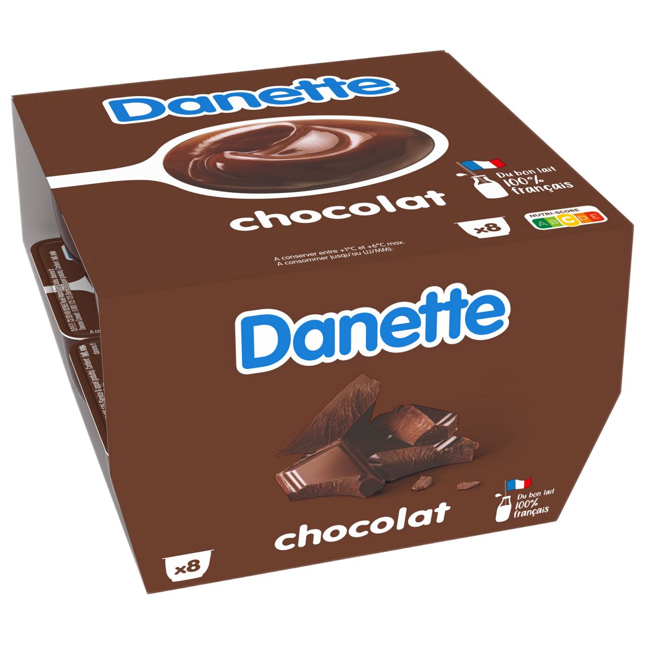 Danette Chocolade x8
