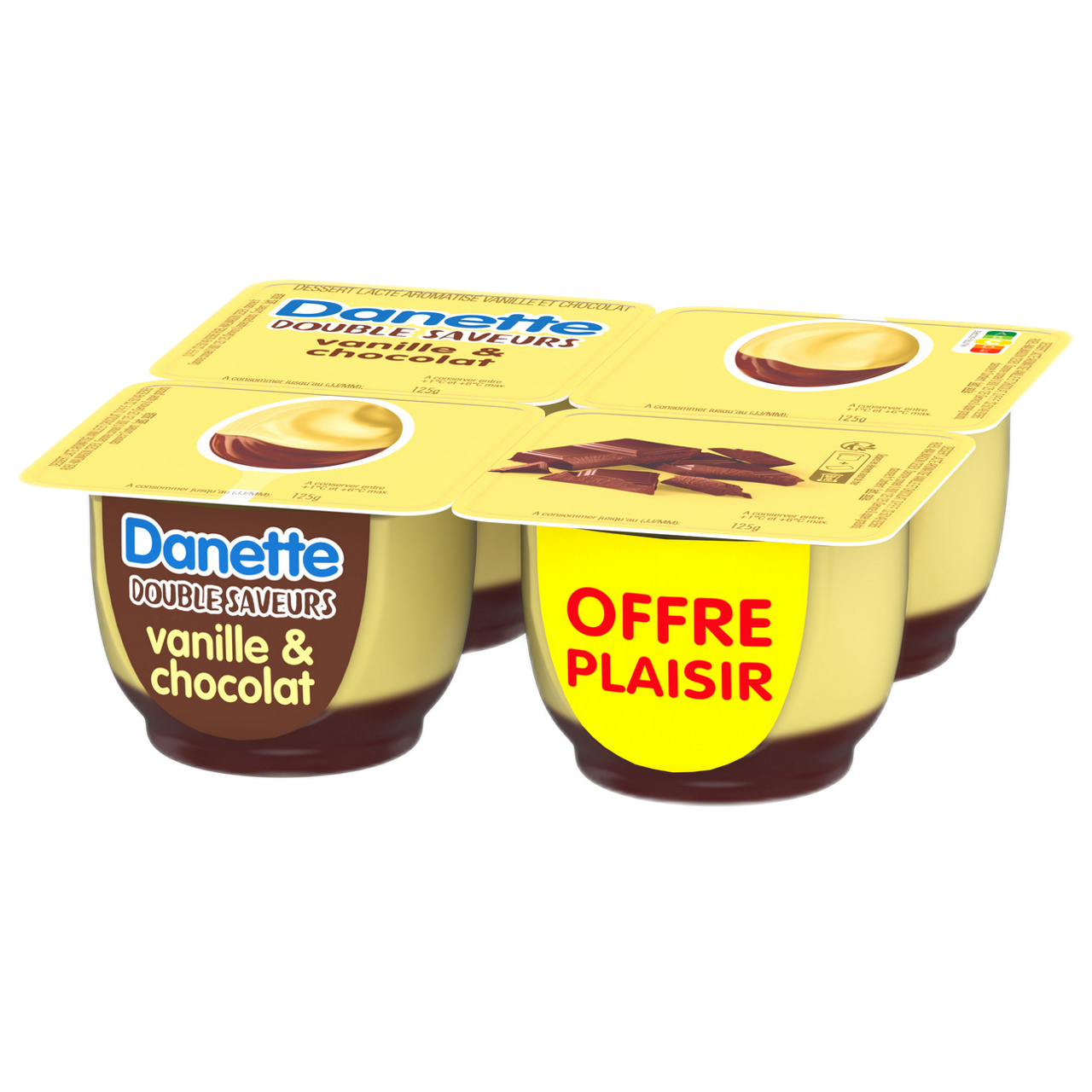 Danette-Chocolate Vanilla