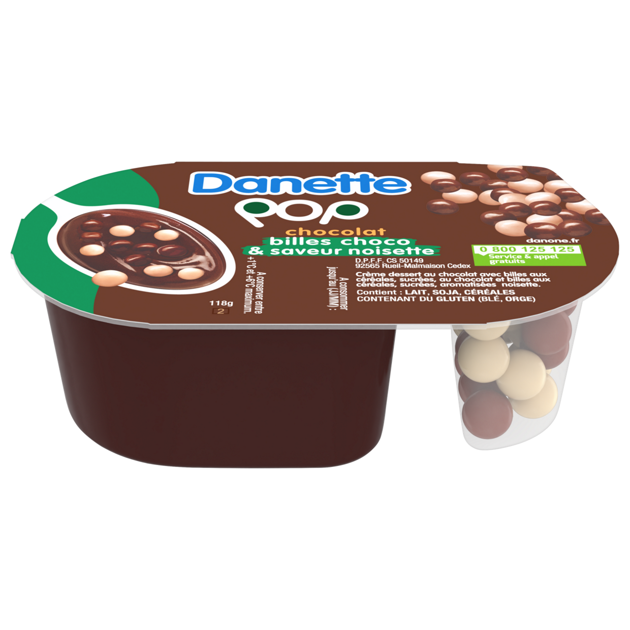 Danette Pop Chocolade