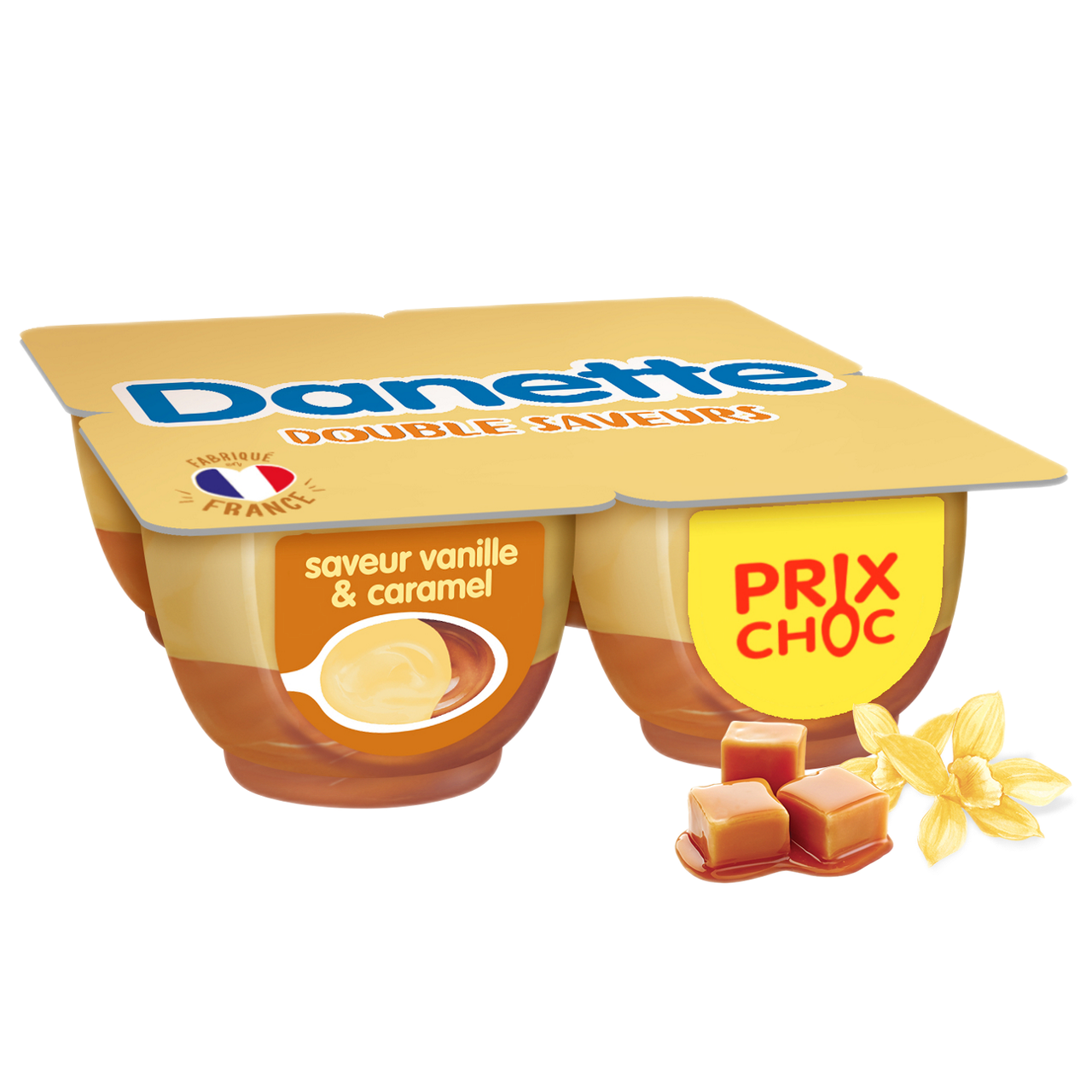 Danette Vanille- & Karamelsmaak
