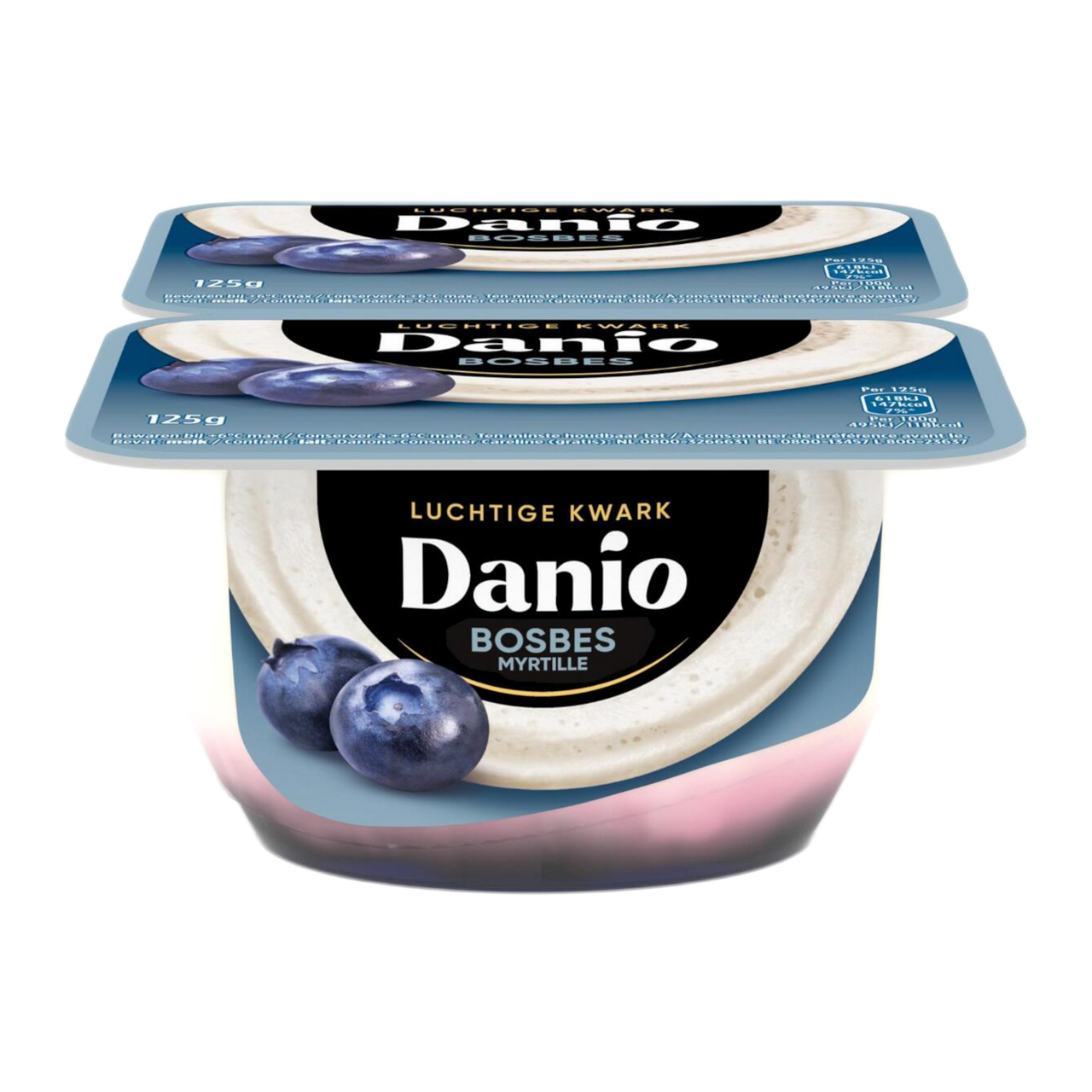 Danio Opgeklopt Bosbes