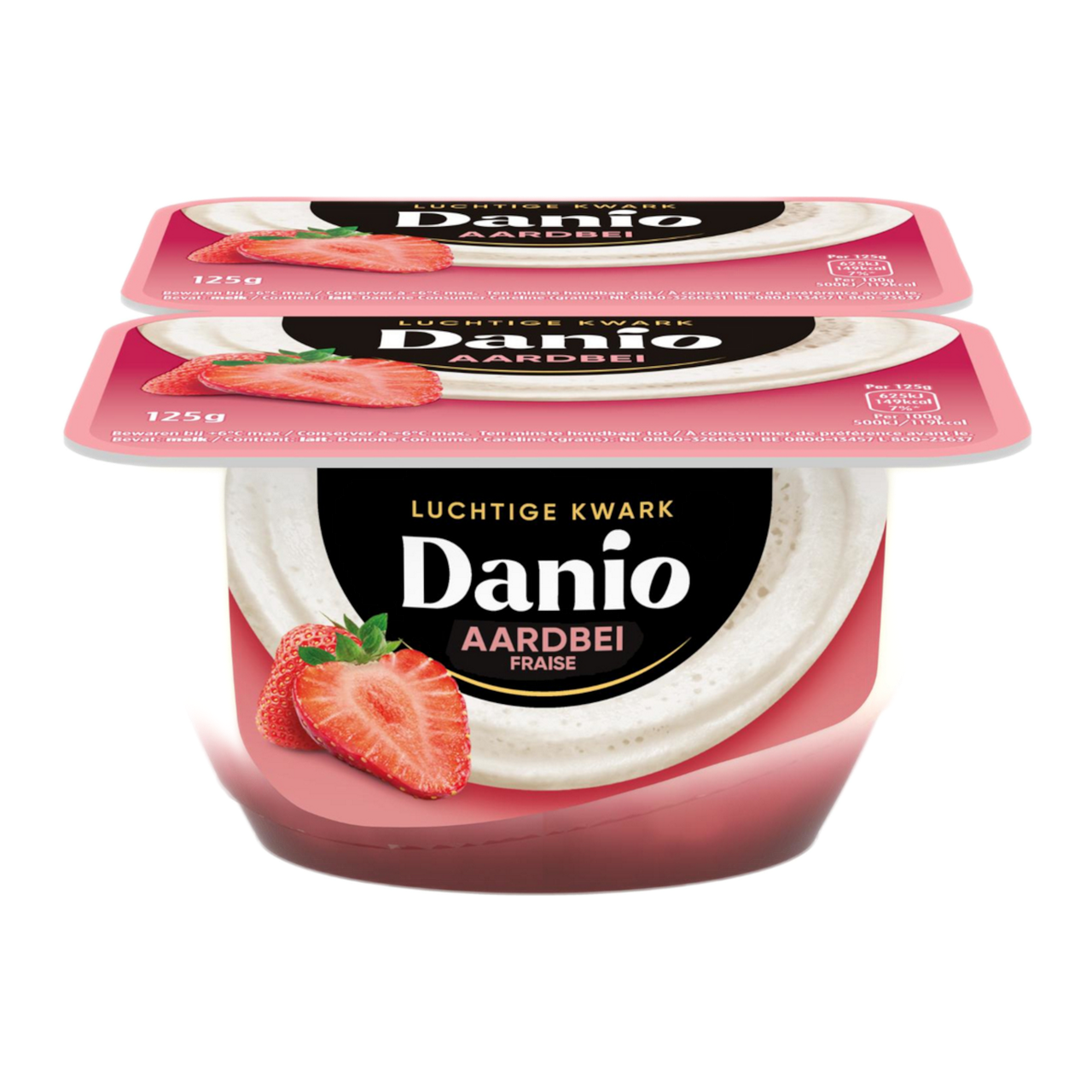Danio Opgeklopt Aardbei