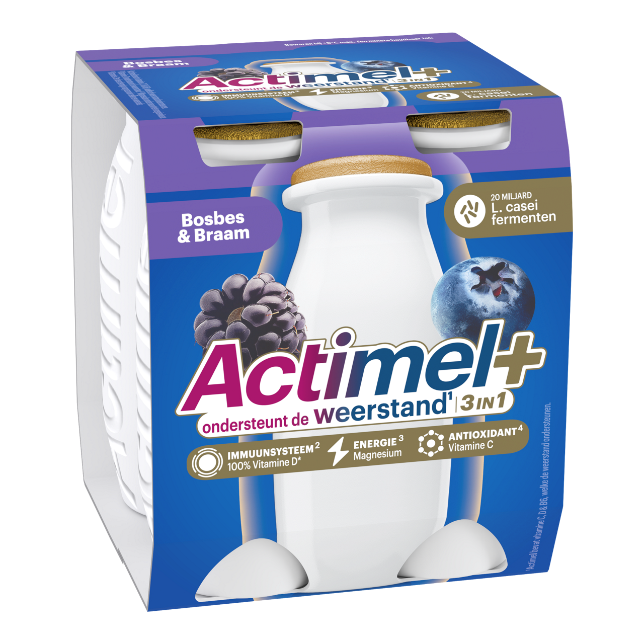 Actimel Blueberry Packshot