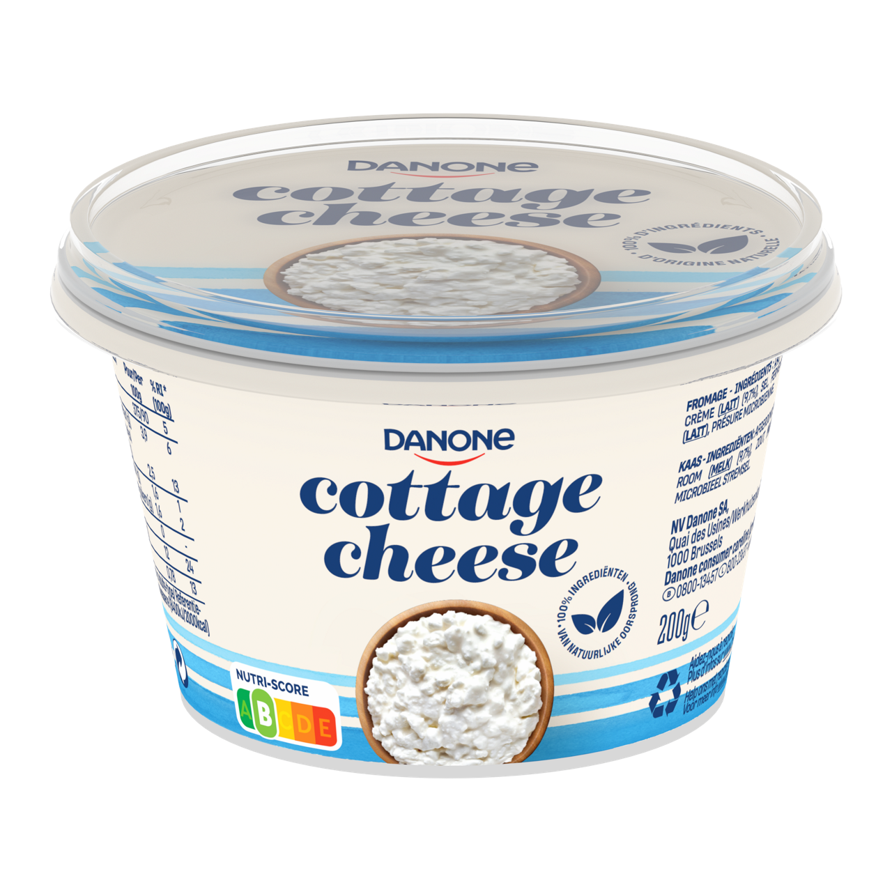 Danone Cottage Cheese 200gr