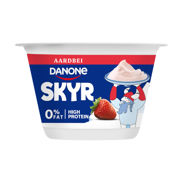 Danone Skyr aardei packshot