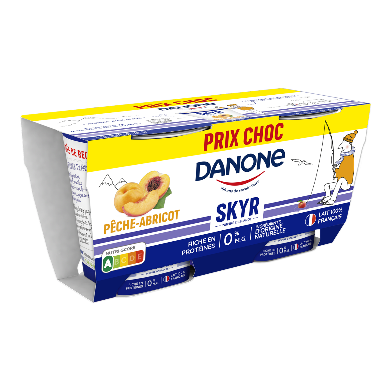 Danone Skyr Pêche-Abricot