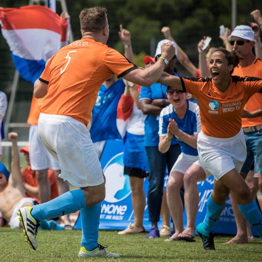 Danone world cup final netherlands