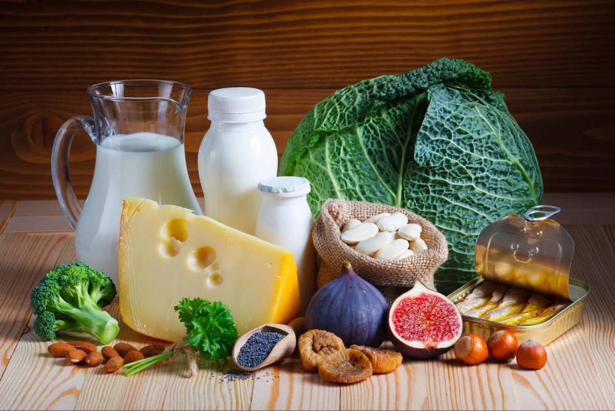 Các thực phẩm giàu Canxi và Vitamin D