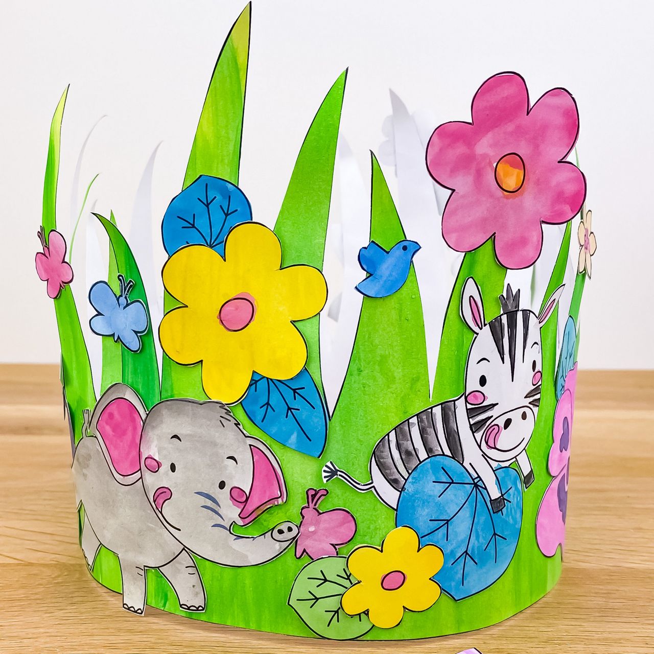 Bastelvorschlag Milumil FO2 Blumenkrone