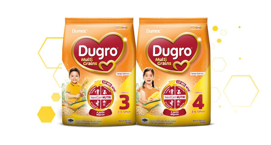 dugro produk multi grains 3 4 range baru