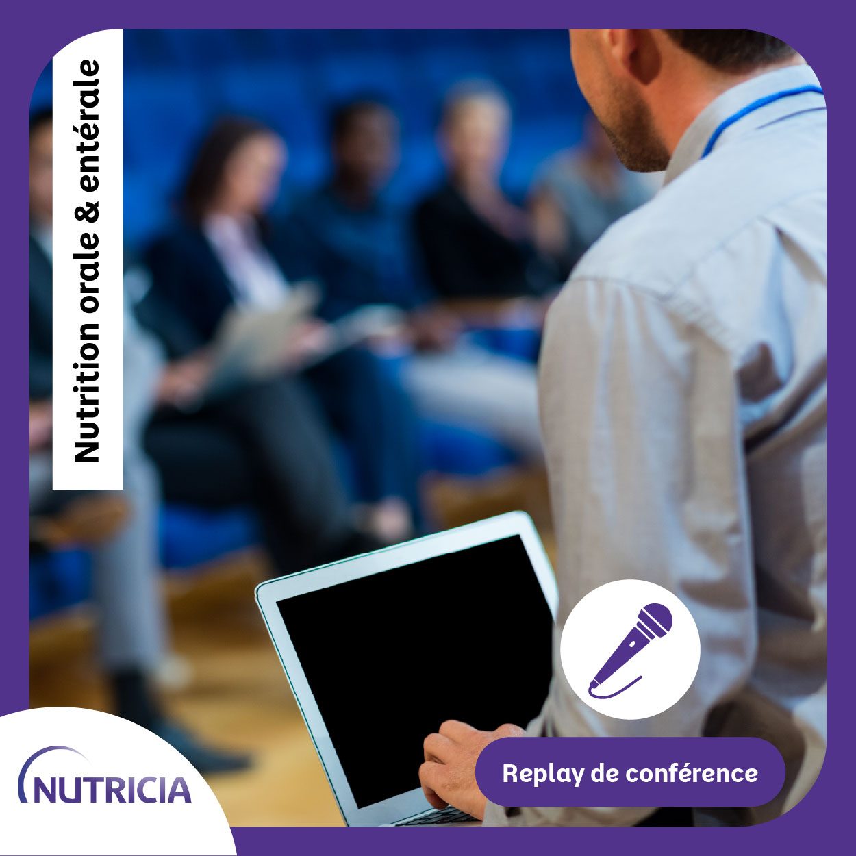 Vignette Replay de Conférence Nutrition Orale et Entérale Nutricia