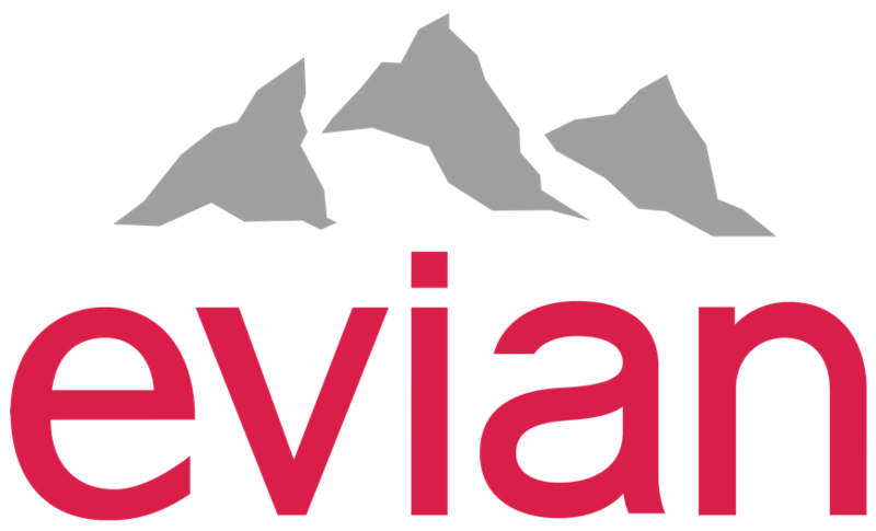 evian logo