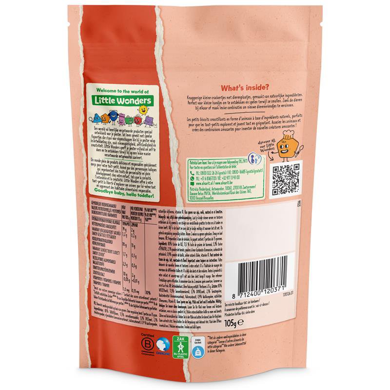 OLV TOMATO & BASIL PUZZLE CRACKERS 6x105G - BOP - 205979 - 8712400120371