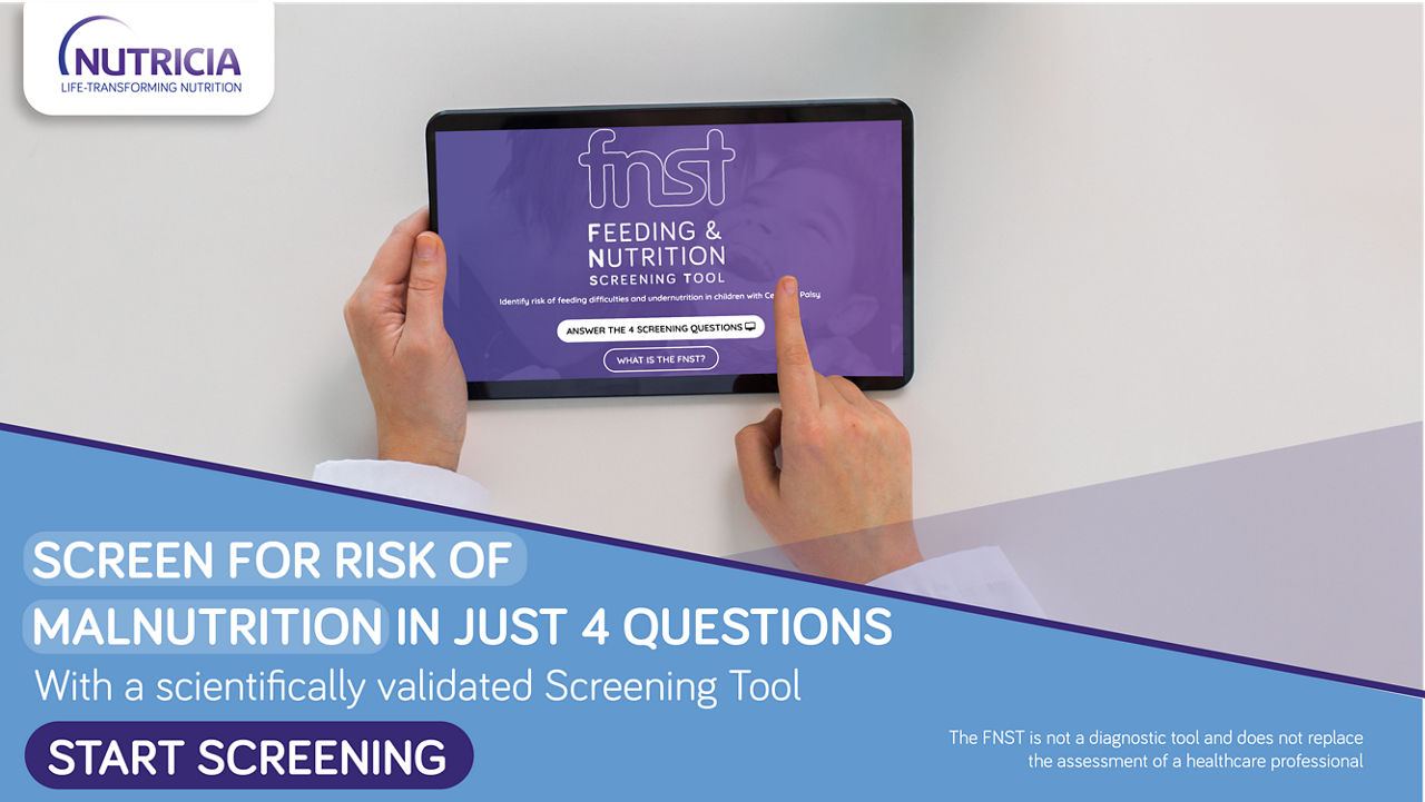 Feeding and Nutrition Screening Tool (FNST) first scientifically validated online screening tool for children with cerebral palsy