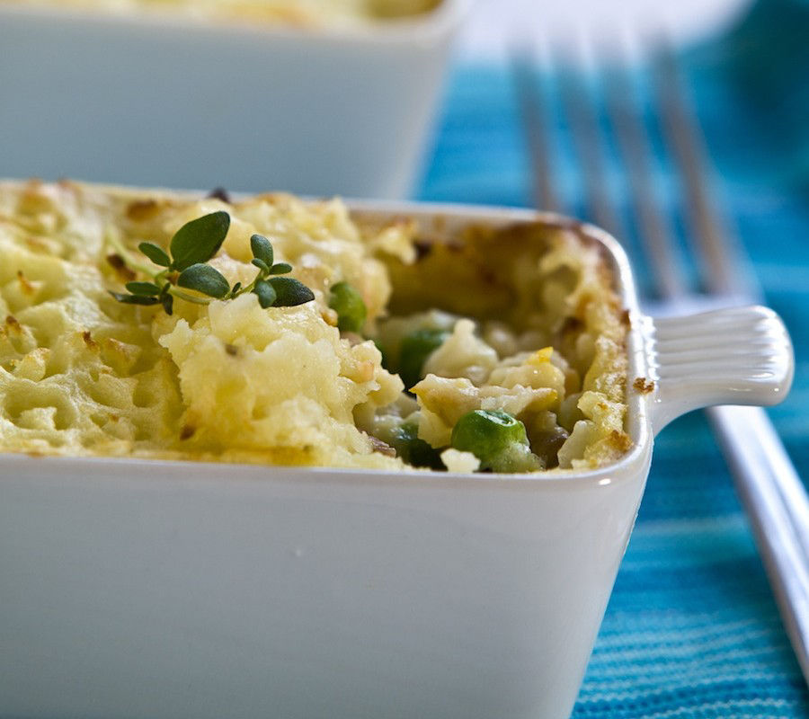 fish and vegetable pie