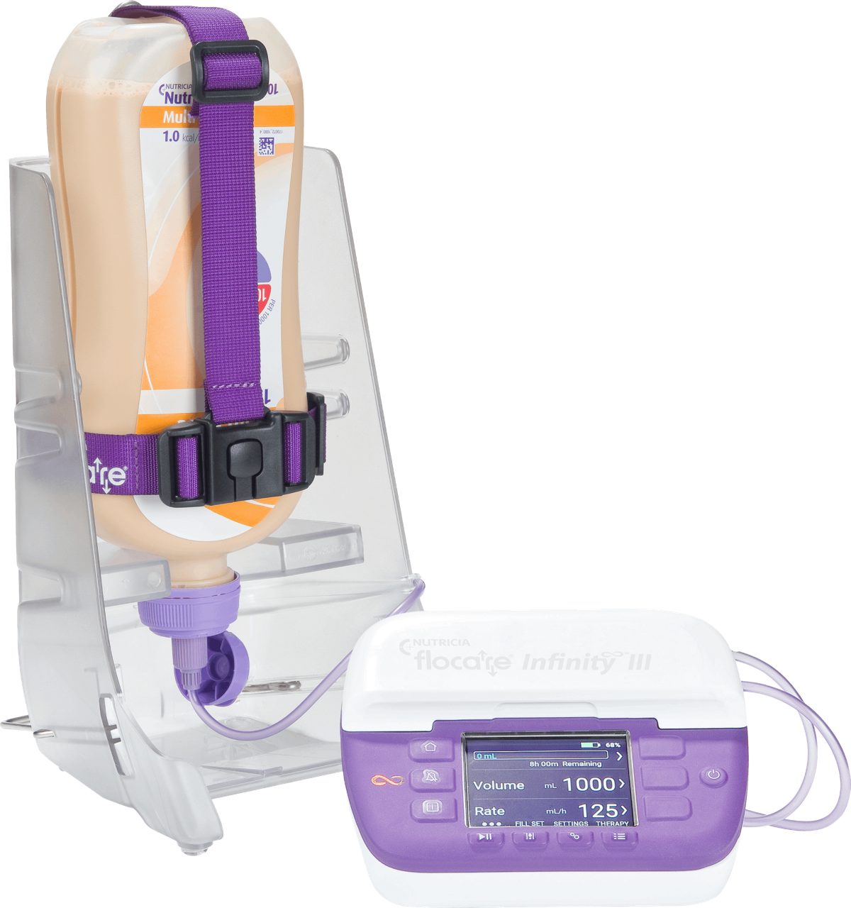 flocare-infinity-III-go-frame-with-pump