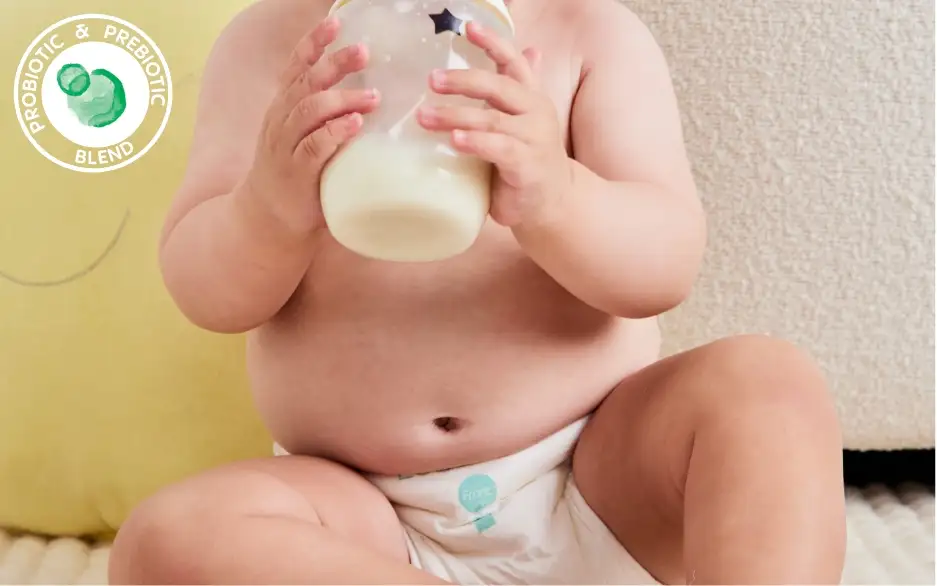 Baby eating