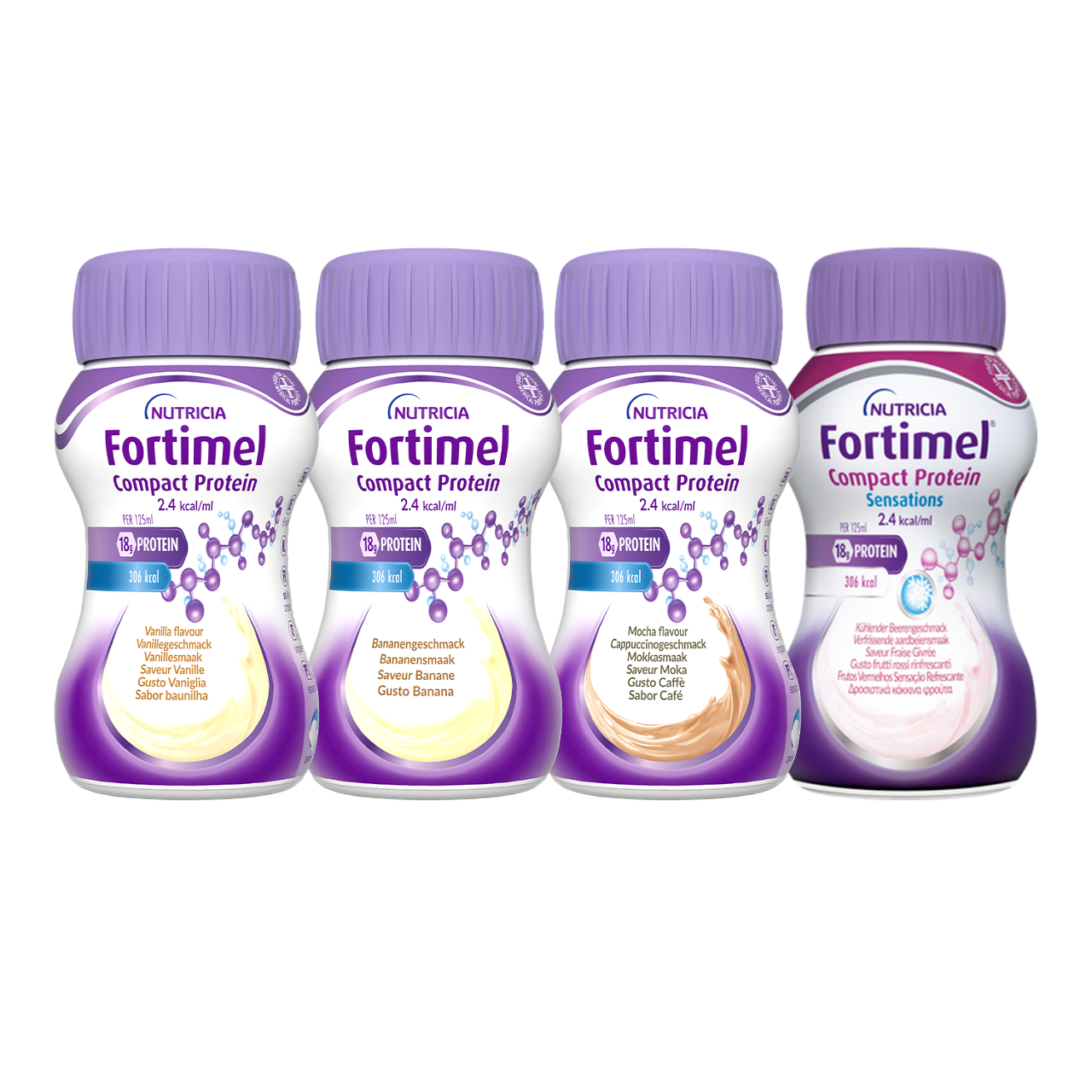 Fortimel Compact Protein 2.4kcal | 4x125ml